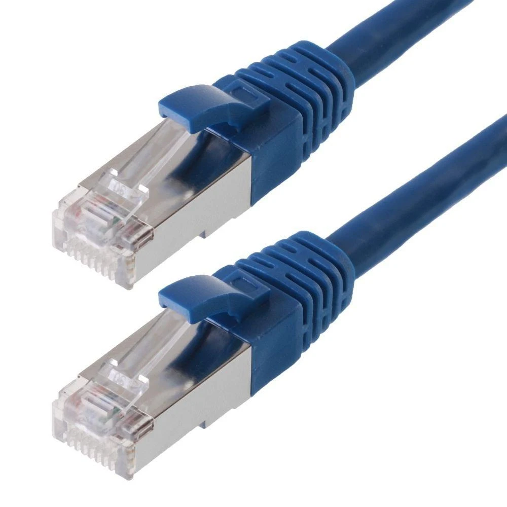 Helos CAT6 S/FTP (PIMF), 0,25 m, 0,25 m, Cat6, SF/UTP (S-FTP), RJ-45, RJ-45, mėlynas
