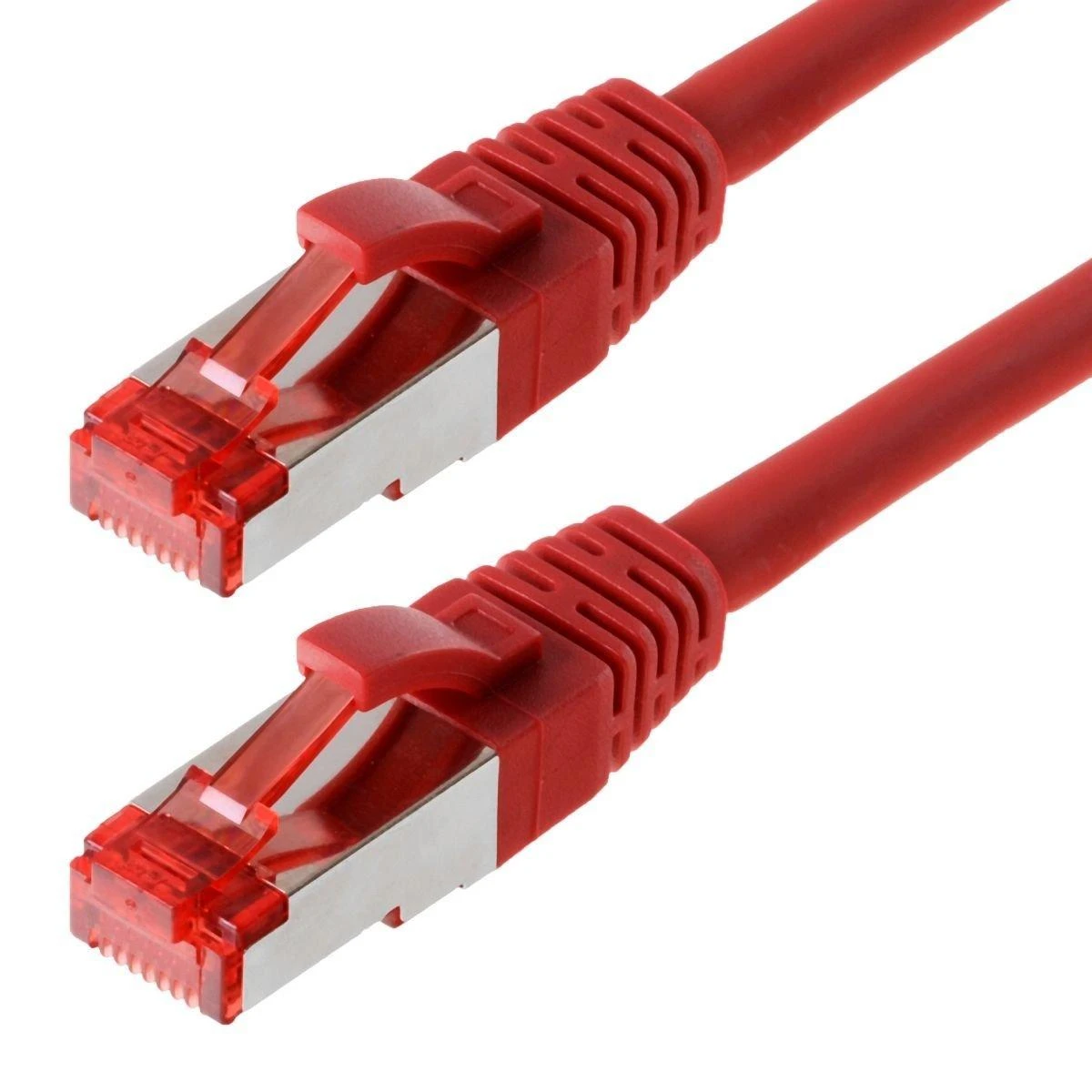 Helos pataisomasis kabelis S/FTP Cat 6 raudonas 3,0m