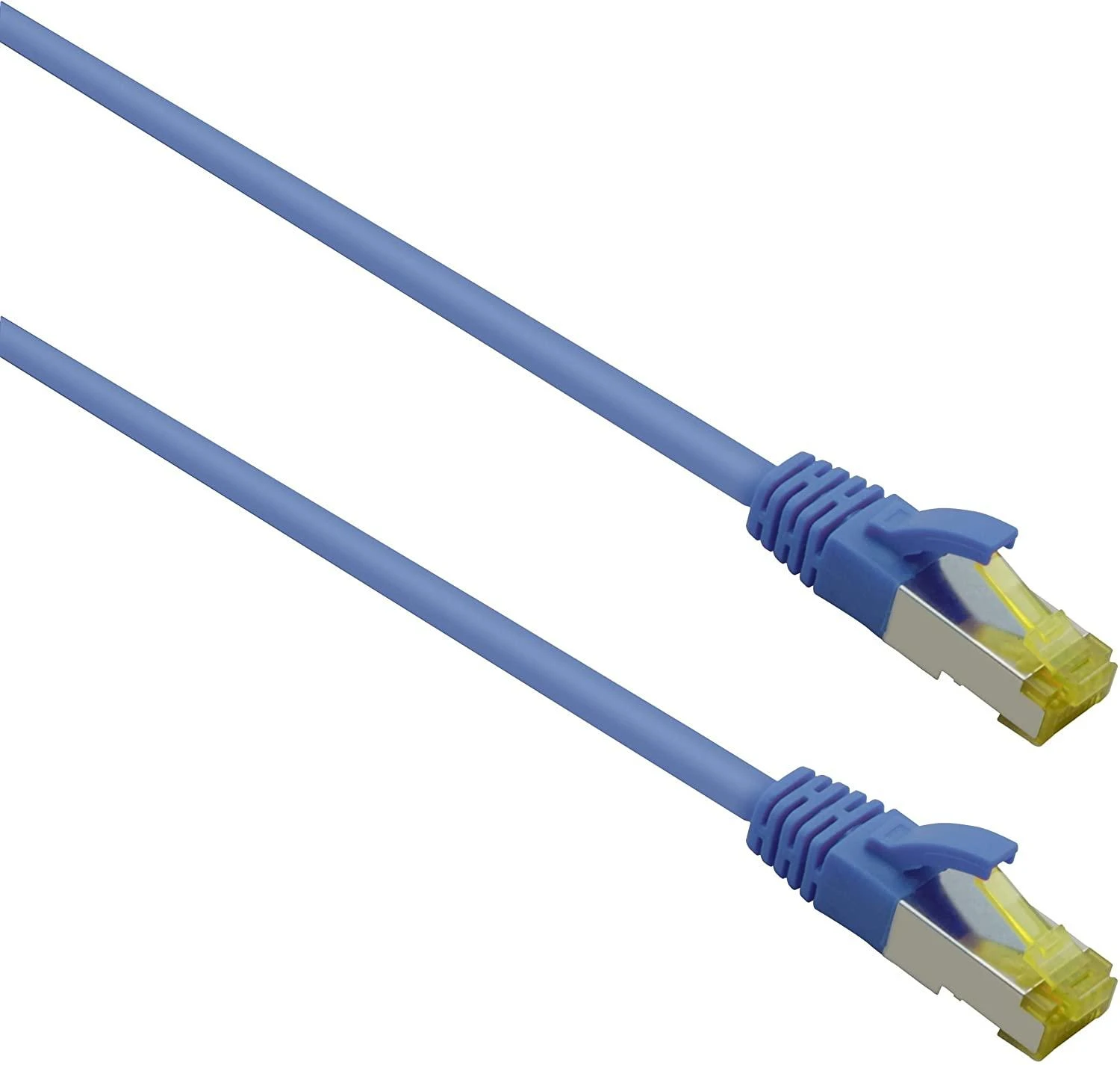 „helos“ jungiamasis kabelis „Cat 6a Superflex S/FTP RJ45“, mėlynas, 3 m, AWG27/7 GHMT