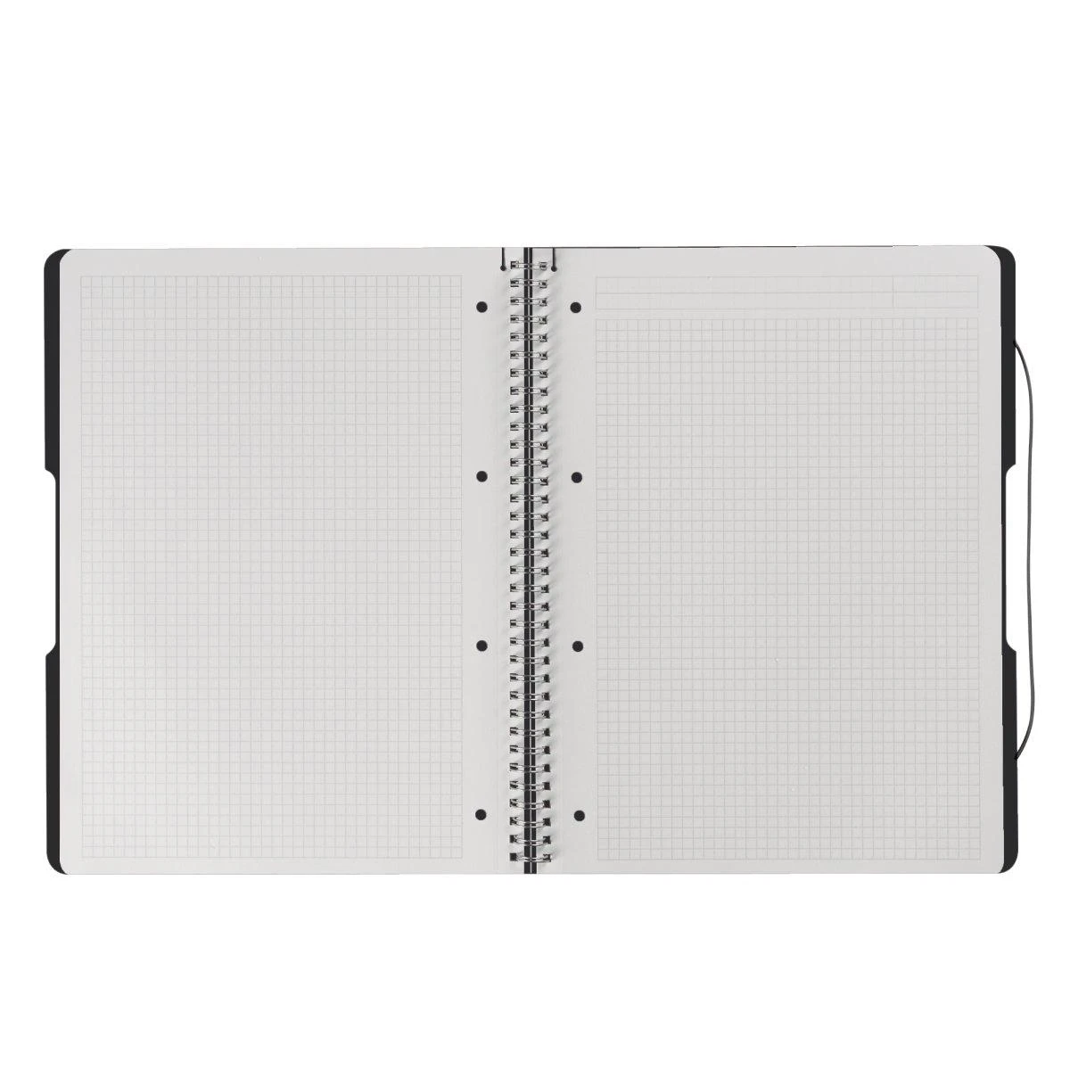 Herlitz Spiralblock "to go" PP-Cover A4 80 Bl. pakuotė juodas