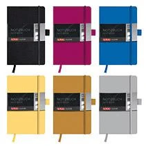 Herlitz notebook blank 96 sheets juodas A5