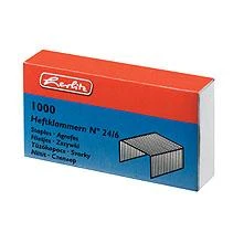 Herlitz 24/6 sąsagėlės, 1000 vnt. dėžutė