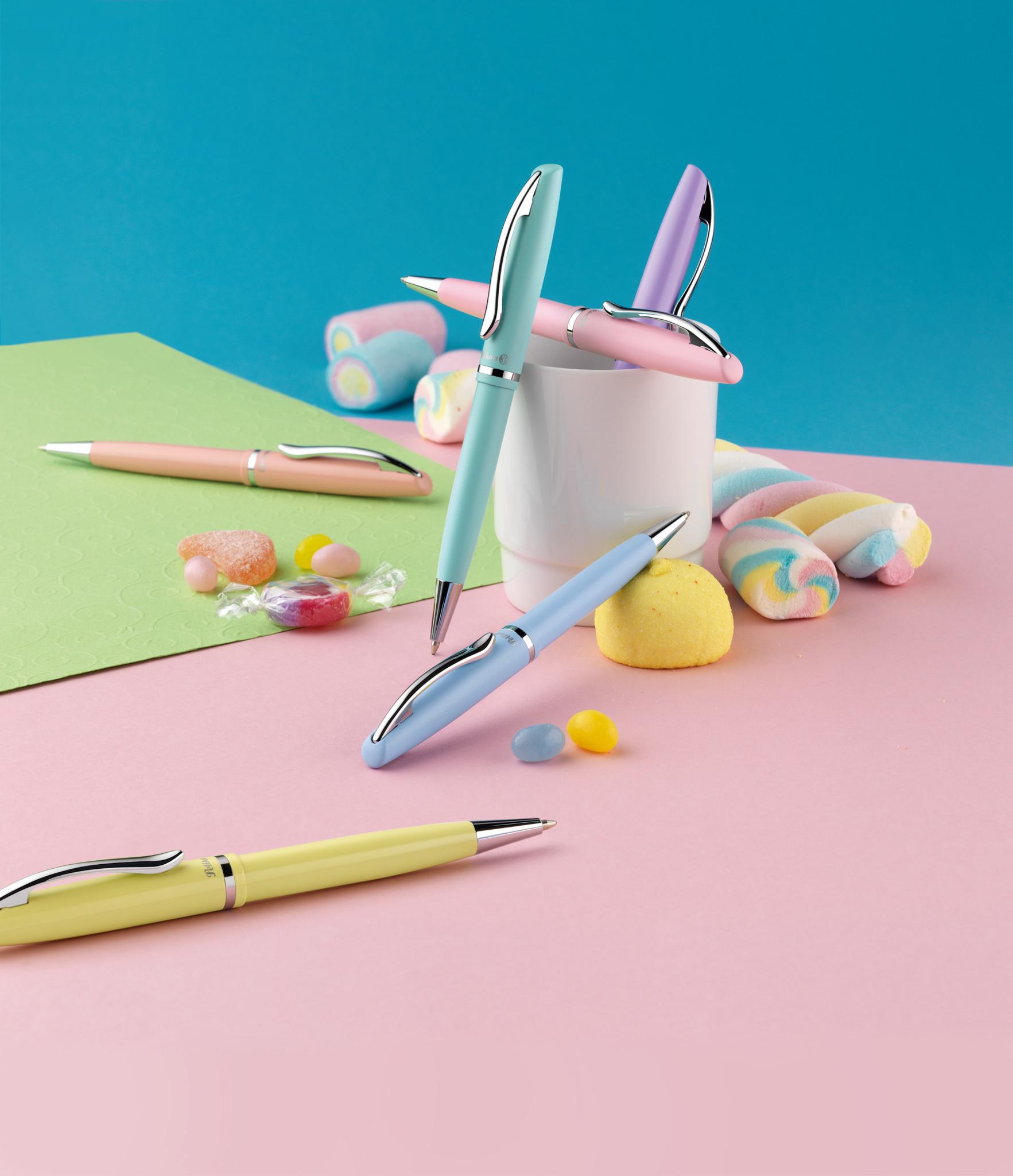 Herlitz Pelikan Tušinukas JAZZ PASTEL K36 rausvas F
