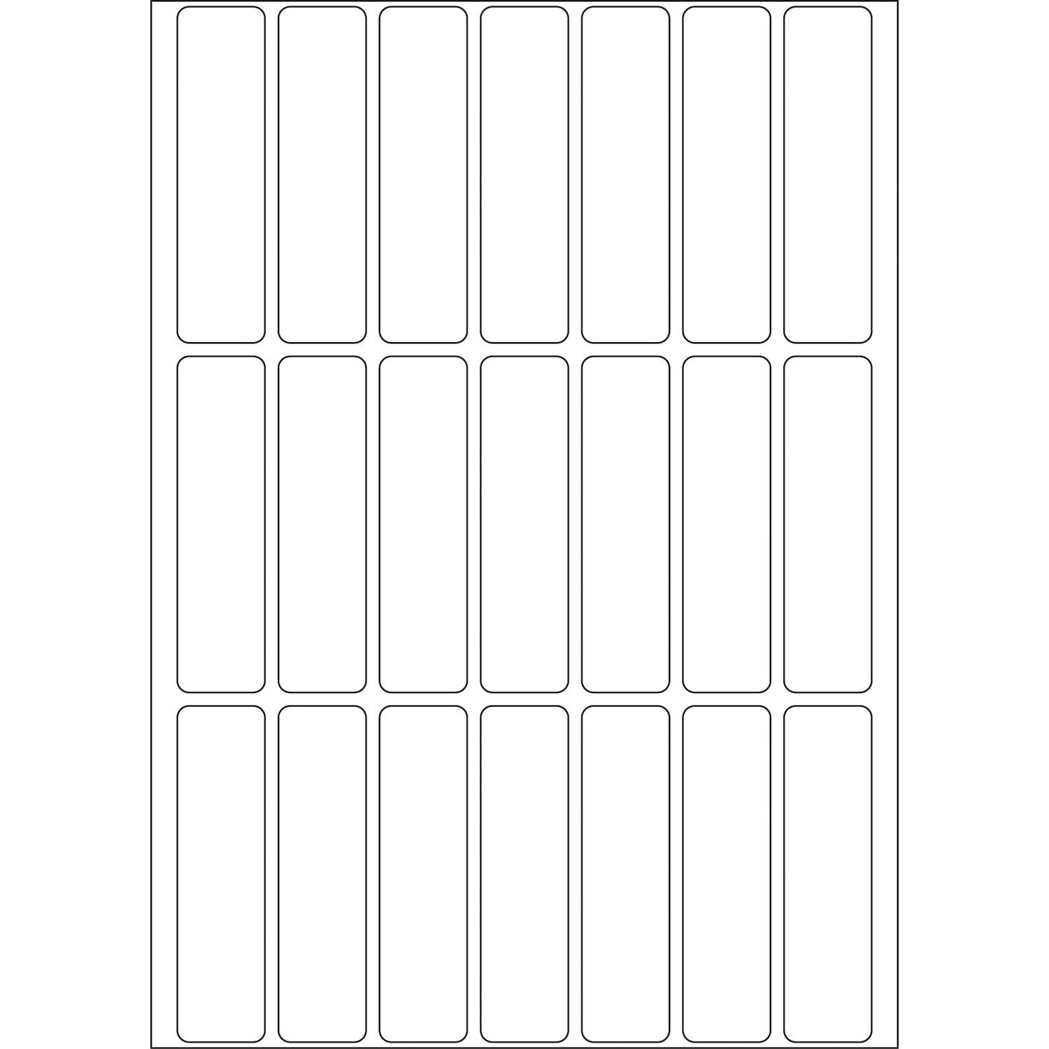 Herma Lipnios etiketės, balta 13x50 mm 672 vnt - 2370