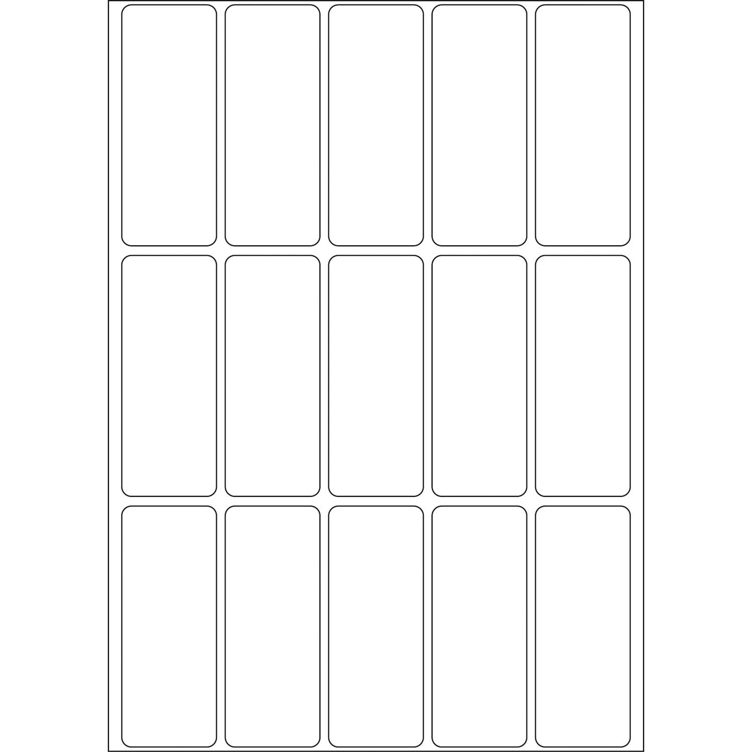 Herma Herma Label 20x50 mm, balta, 480 vnt (10610)
