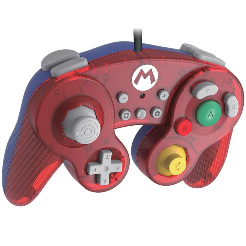 HORI Nintendo Switch Battle Pad (Mario) GameCube stiliaus valdiklis