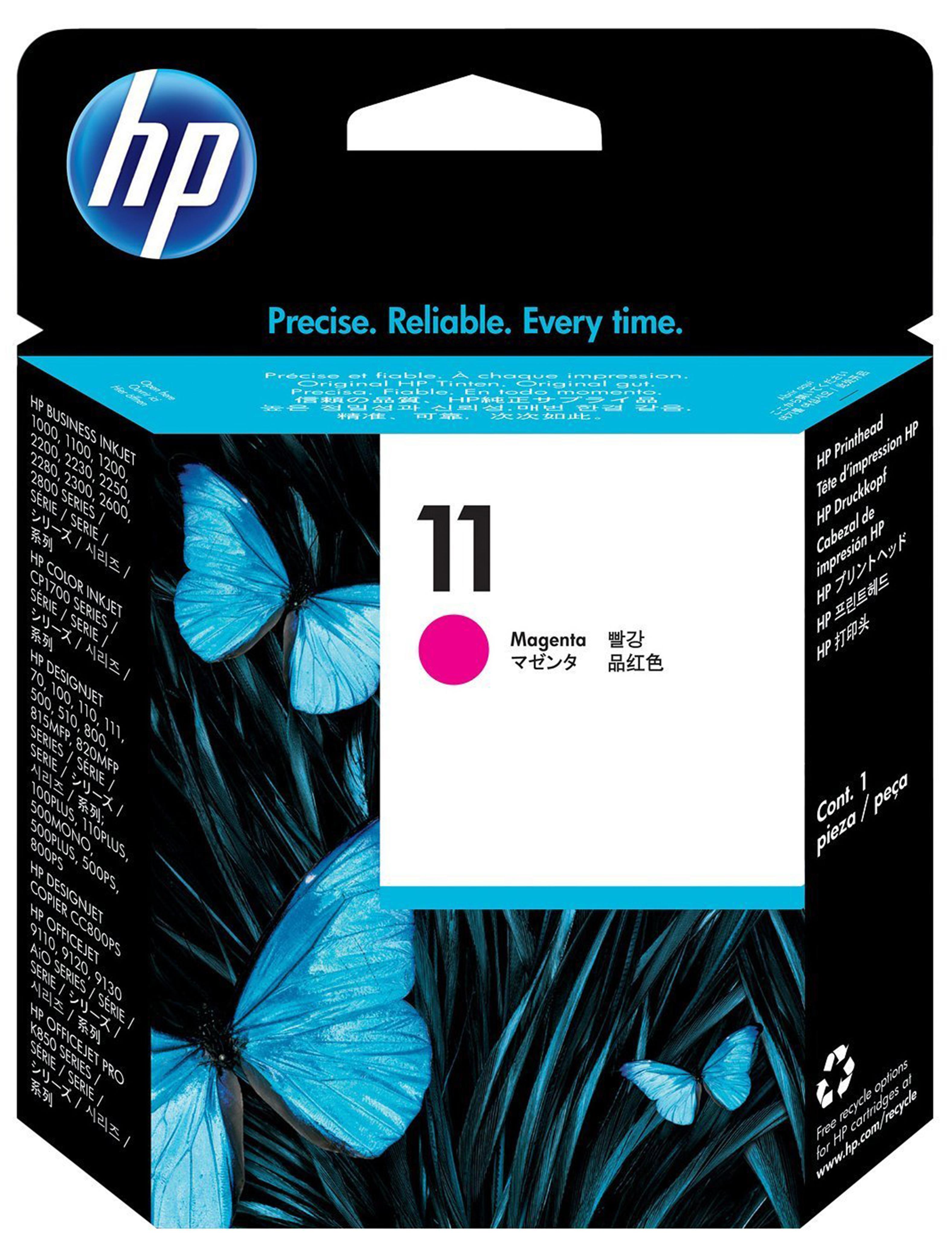 Hewlett Packard (HP) HP no.11 spausdinimo galvutė Magenta (24 000 puslapių)