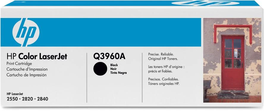Hewlett Packard (HP) HP Color LaserJet 2550/2820/2840 Toneris Juodas (5.000 pages)