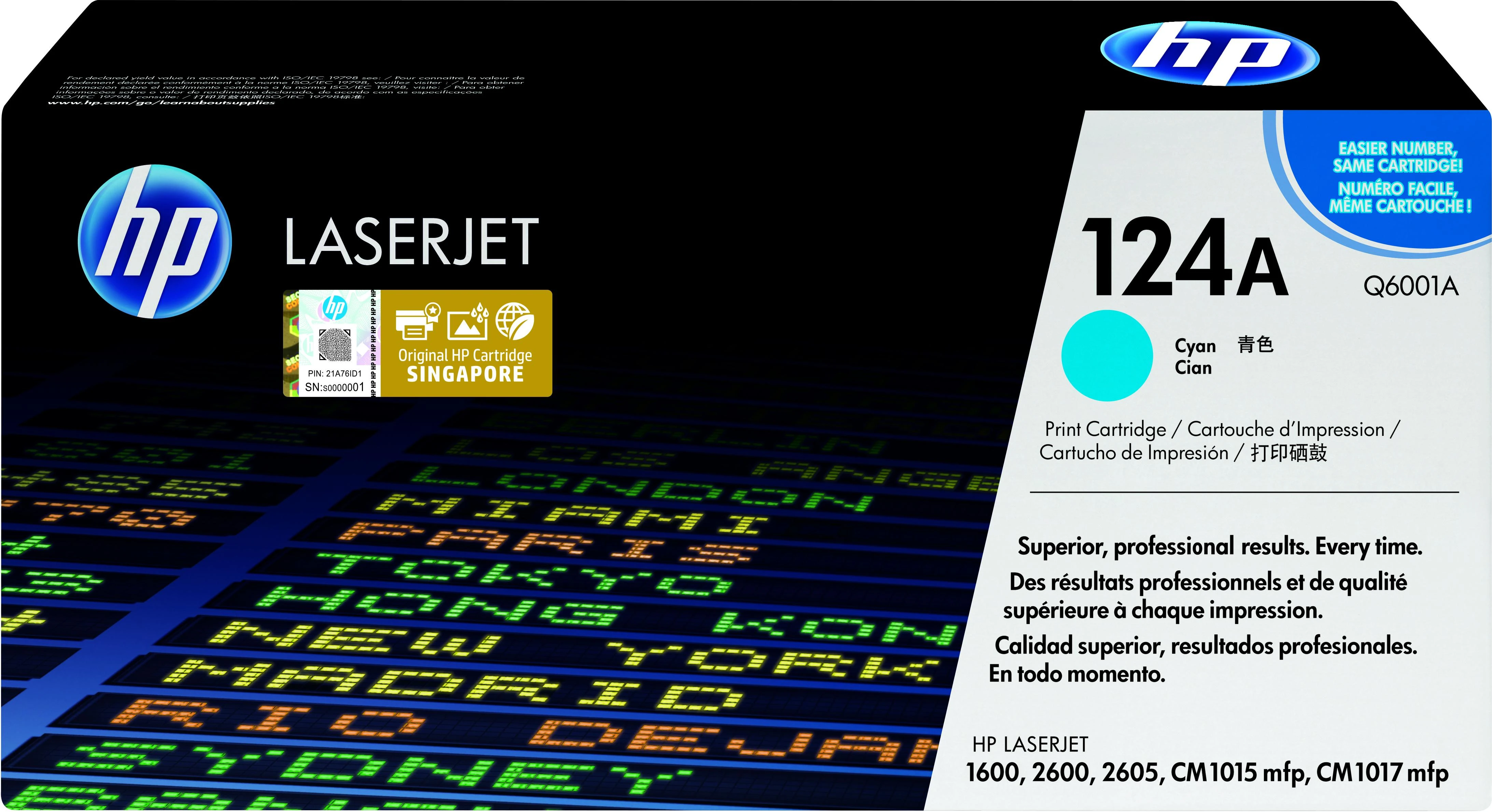 Hewlett Packard (HP) HP Color LaserJet 1600/2600/2605 Toneris Cyan (2 000 puslapių)