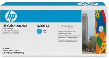 Hewlett Packard (HP) HP Color LaserJet 1600/2600/2605 Toneris Cyan (2 000 puslapių)