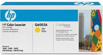 Hewlett Packard (HP) HP Color LaserJet 1600/2600/2605 Toneris Geltona (2 000 puslapių)