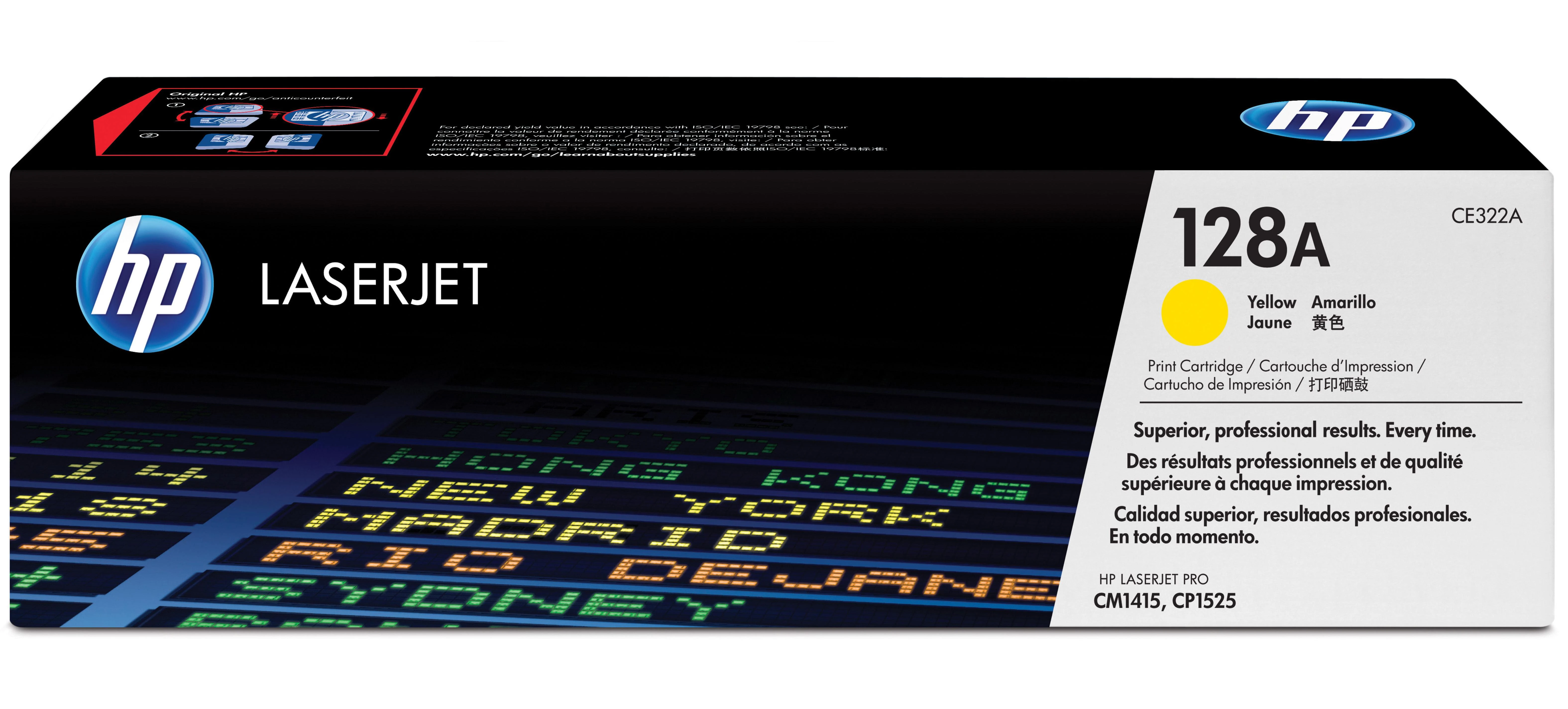 Hewlett Packard (HP) HP 128A, skirtas Color LaserJet CM1415 / CP1525 serijai Toneris Magenta (1 300 puslapių)