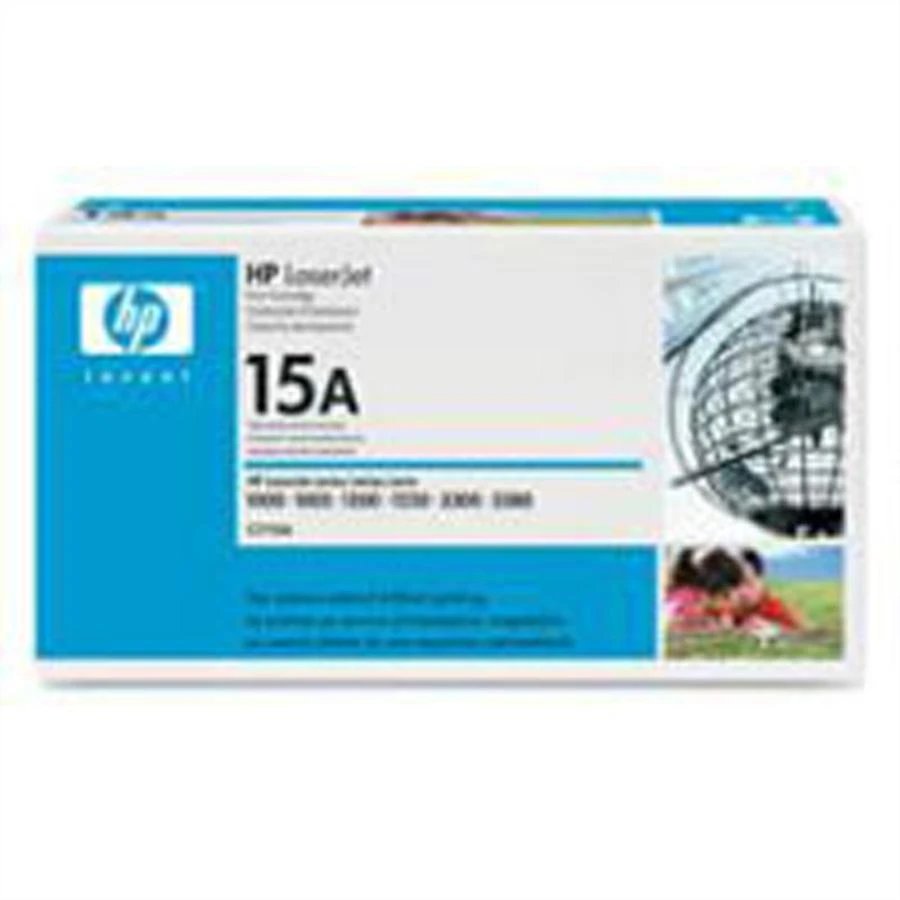 Hewlett Packard (HP) Dažomieji milteliai HP C7115A, JUODA