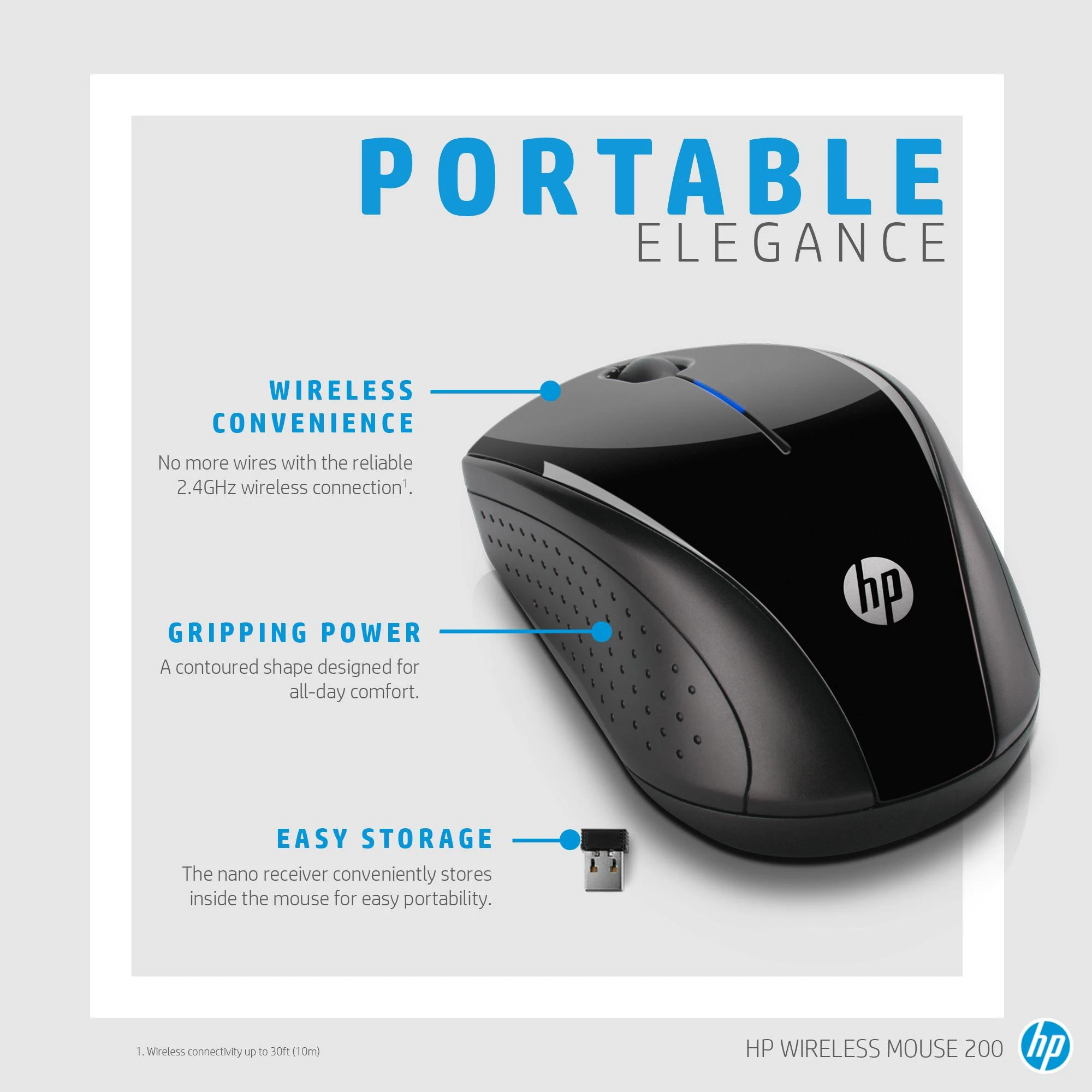 Hewlett Packard (HP) HP Belaidė pelė 220
