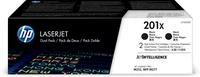 Hewlett Packard (HP) HP 201X (CF400XD) 2-pack Lazerinė kasetė, Juoda