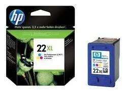 Hewlett Packard (HP) Patrone HP Nr. 22XL Tricolor C9352CE 11ml rašalo kasetė