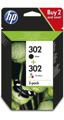 Hewlett Packard (HP) HP 302 Ink Cartridge Combo 2 vnt. BLISTER