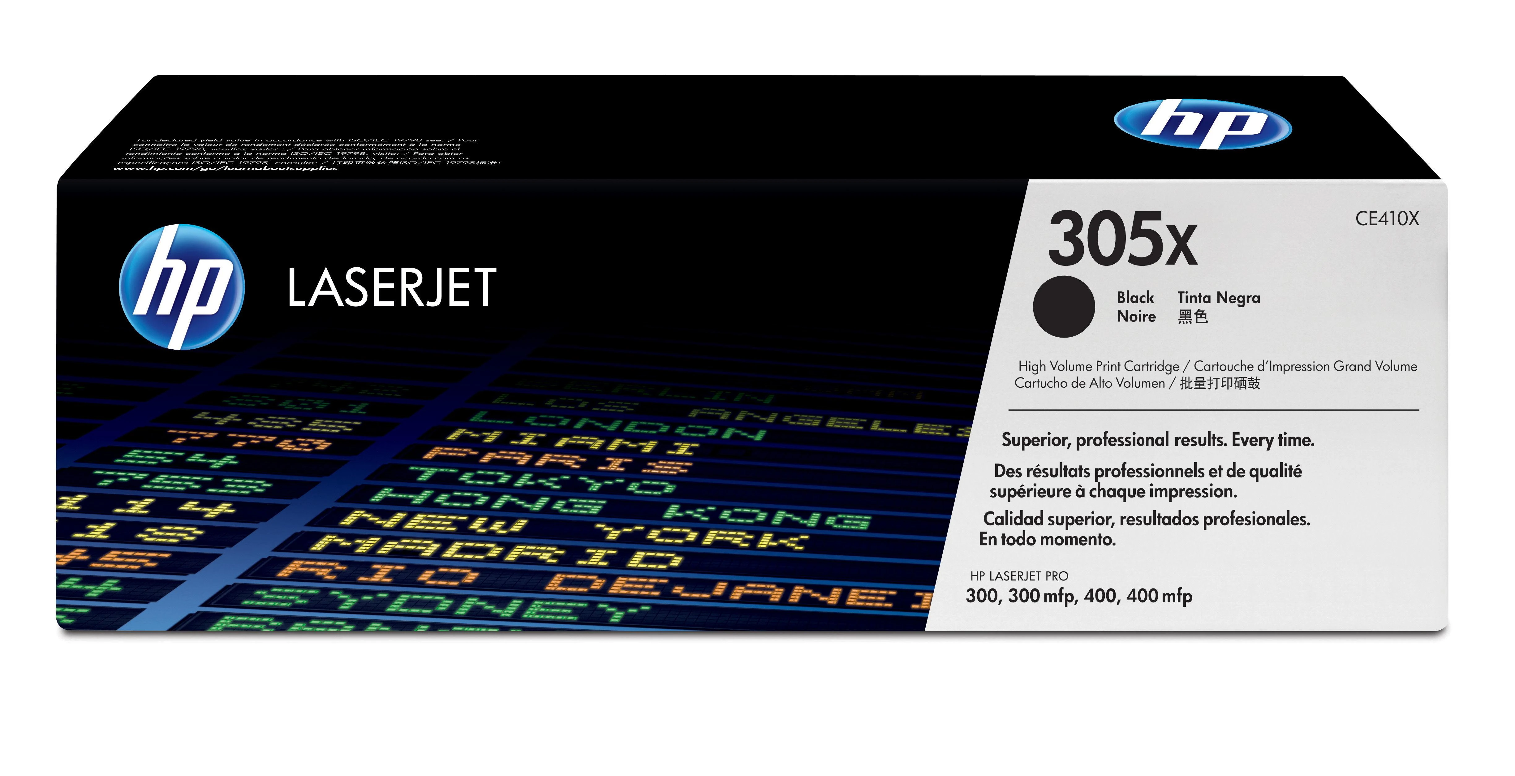 Hewlett Packard (HP) HP 305X LJ Pro 400/300, Color M351/M375/M475/M451 series Toneris Juodas (4 000 puslapių)