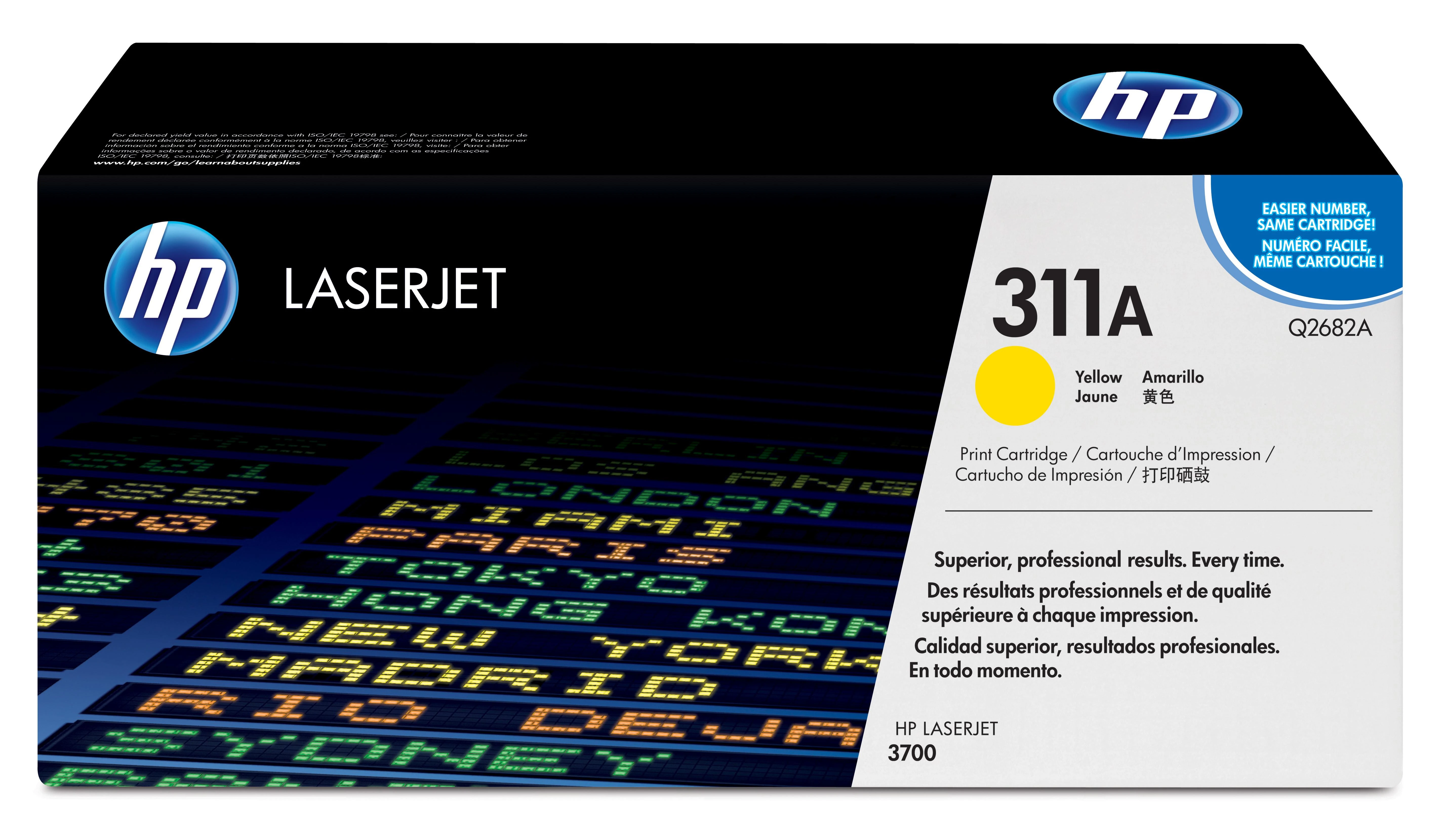 Hewlett Packard (HP) HP 311A kasetė, geltona