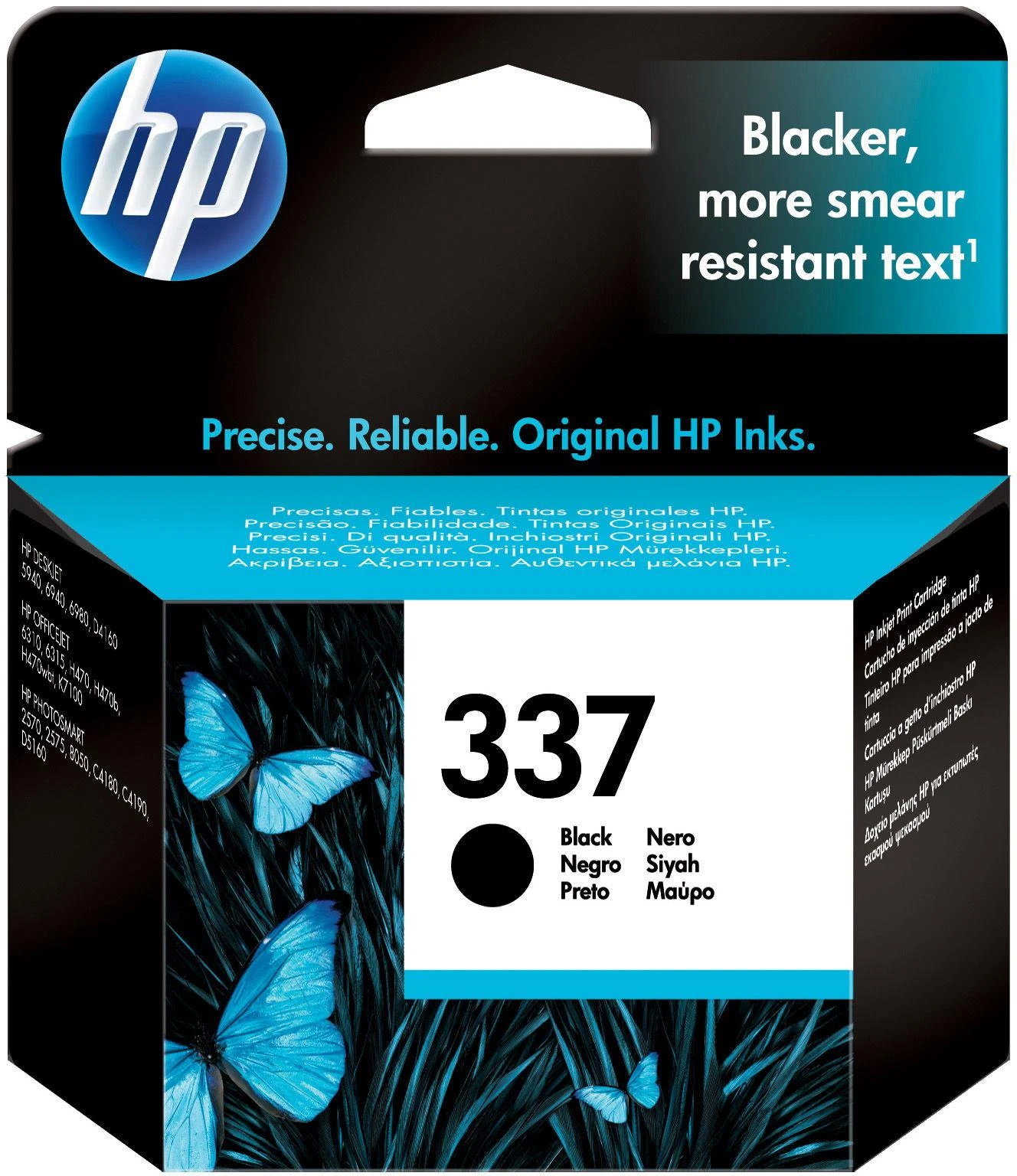 Hewlett Packard (HP) HP 337 (C9364EE) Rašalinė kasetė, Juoda