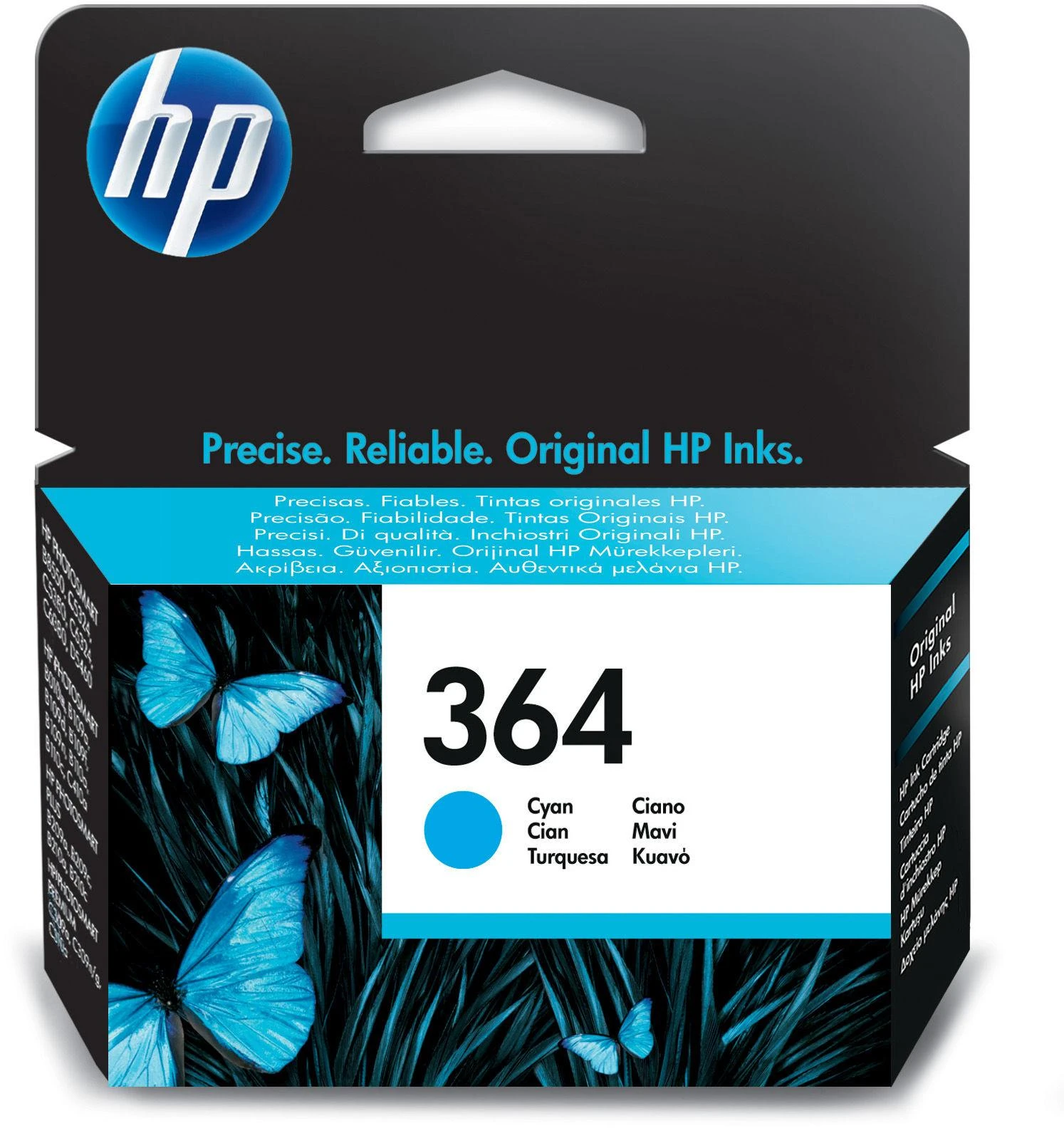 Hewlett Packard (HP) HP 364 rašalo kasetė, žydra, Vivera (DE), Photosmart C5380 C6380 D5460 Photosmart B8550