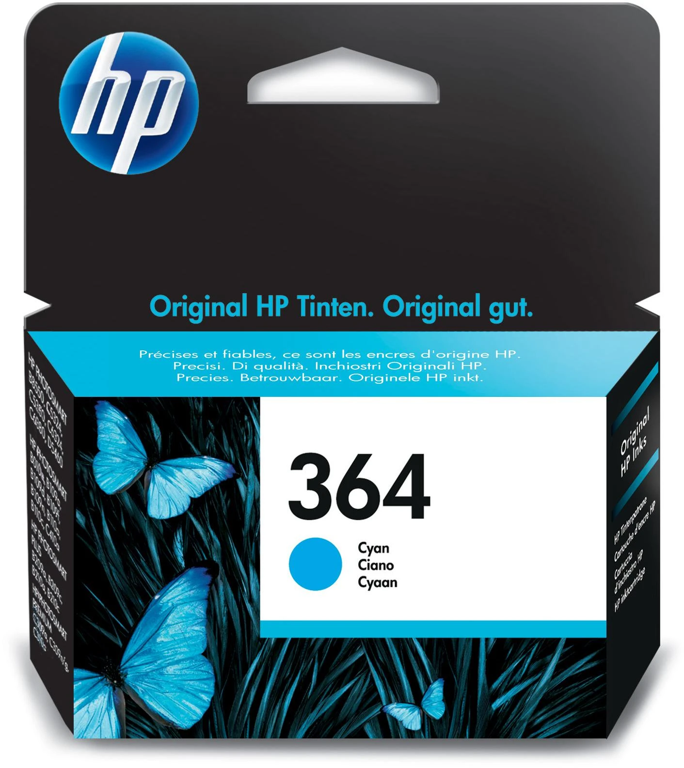 Hewlett Packard (HP) HP 364 rašalo kasetė Vivera blisterinė pakuotė Photosmart C5380 C6380 D5460 B8550