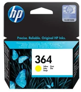 Hewlett Packard (HP) HP 364 rašalas geltonas Vivera (DE) Photosmart C5380 C6380 D5460 Photosmart B8550
