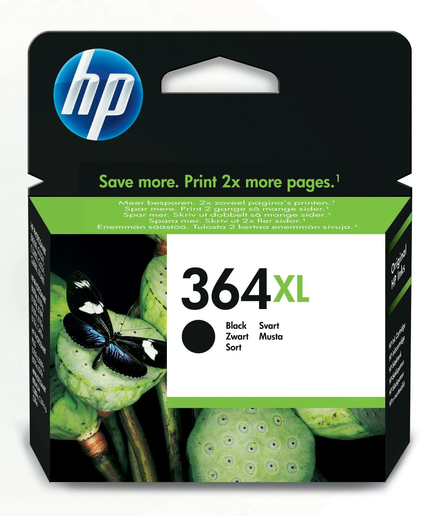 Hewlett Packard (HP) HP CN684EE rašalo kasetė Nr. 364XL, juoda, didelės talpos