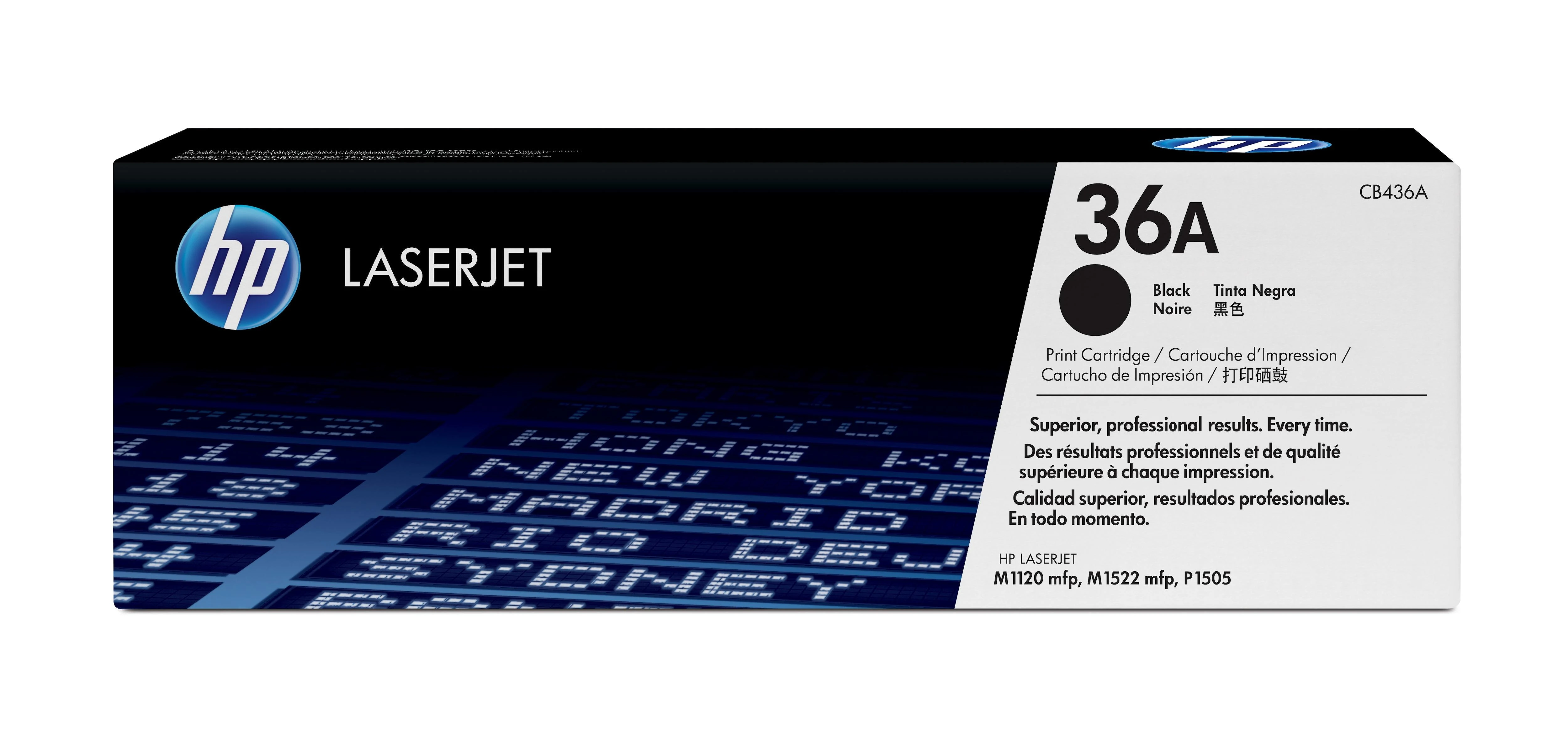 Hewlett Packard (HP) HP Toneris Juodas 36A for LaserJet 1505/1522 (2.000 pages)