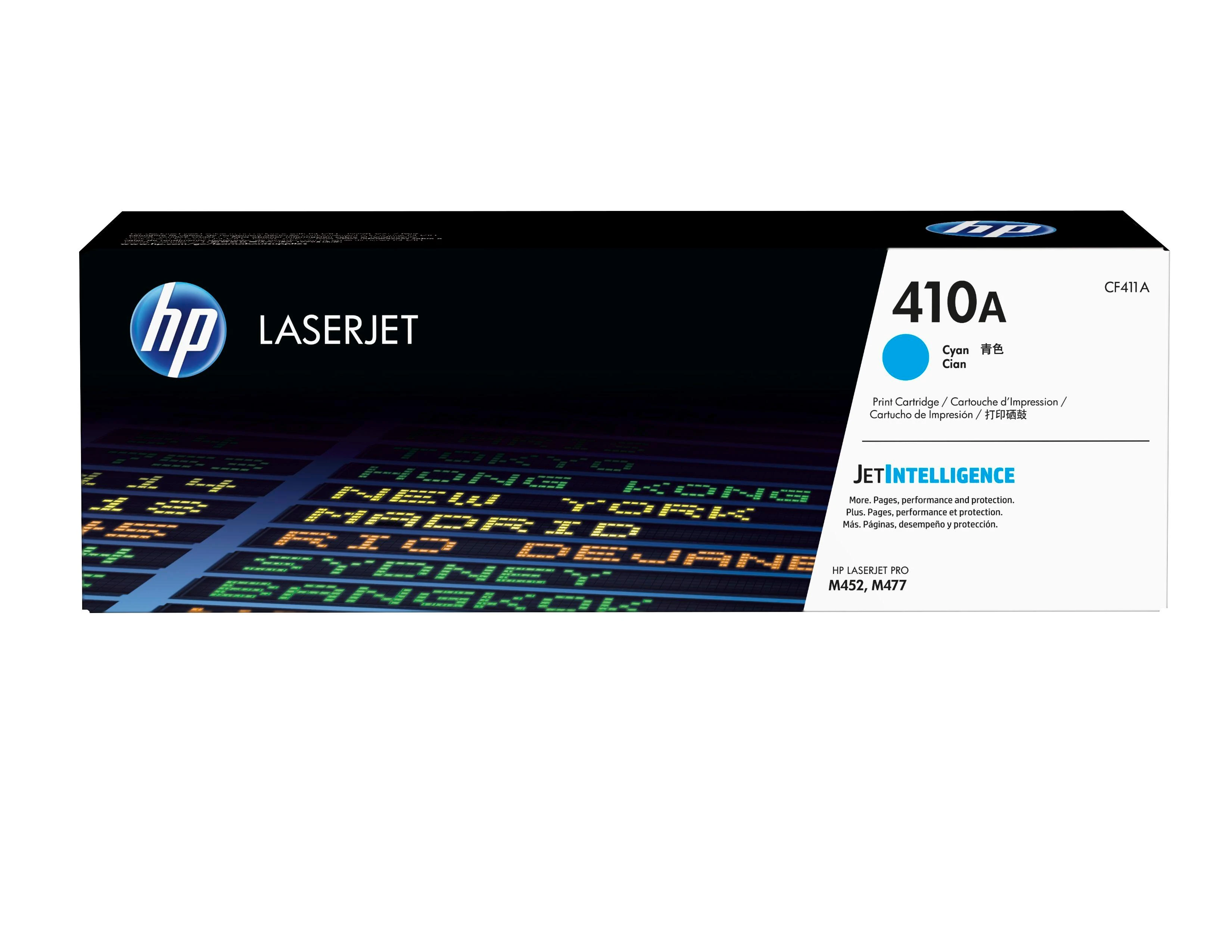 Hewlett Packard (HP) HP 410A Cyan lazerinis Toneris Cartridge, 2300 pages, for HP LaserJet Pro M452, LaserJet Pro M477