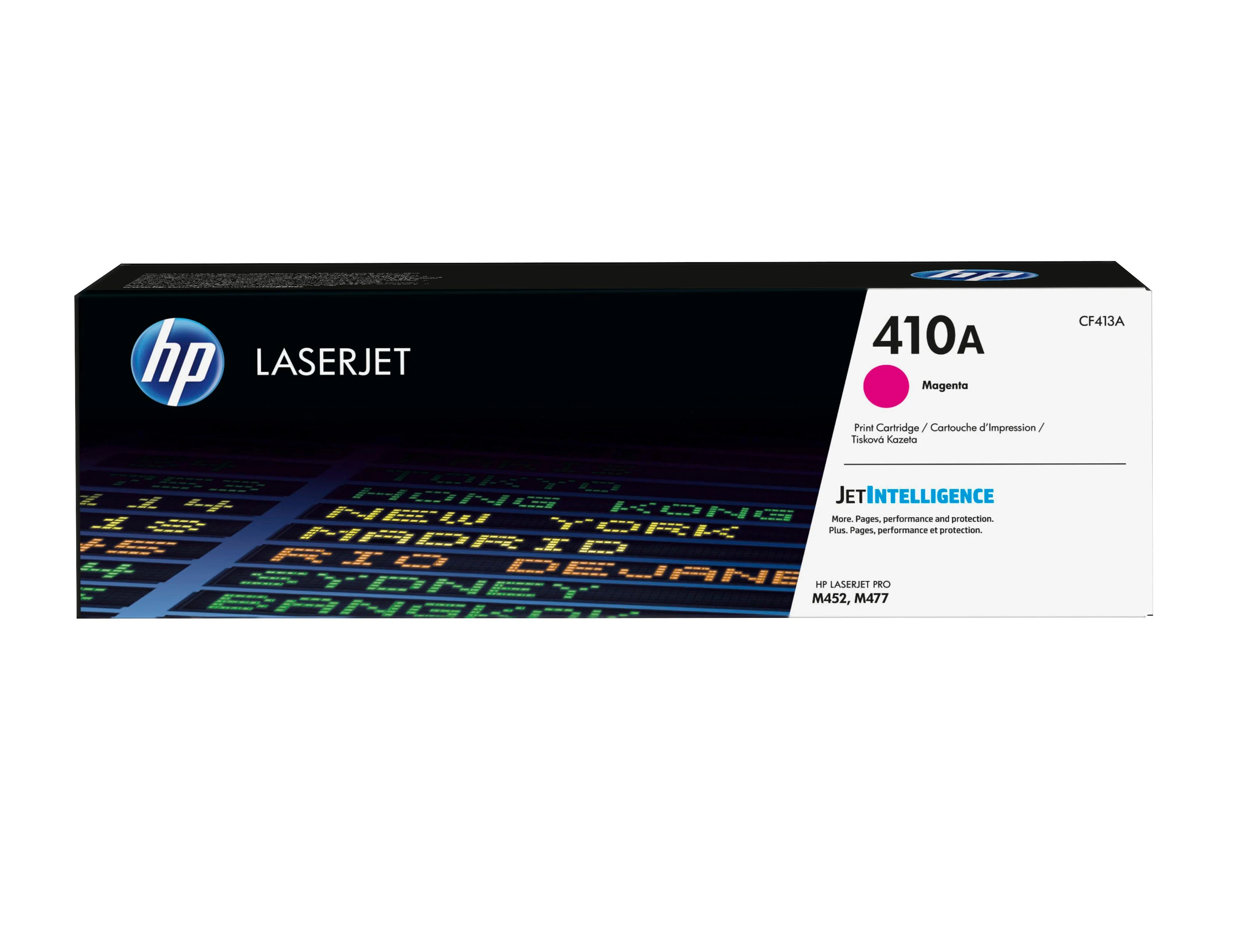 Hewlett Packard (HP) HP 410A Magenta lazerinis Toneris Cartridge, 2300 pages, for HP LaserJet Pro M452, LaserJet Pro M477