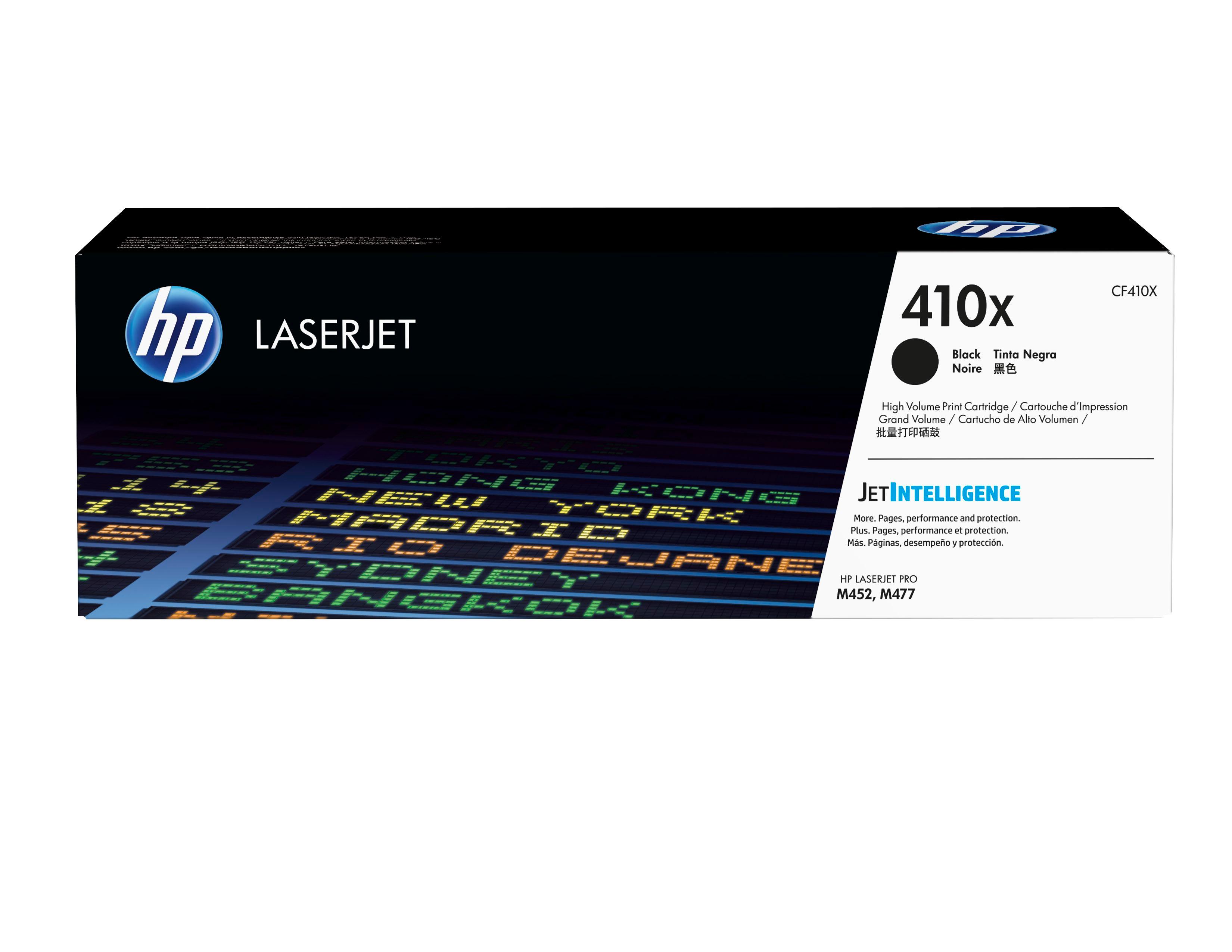 Hewlett Packard (HP) HP 410X didelės talpos Juodas Lase Toneris Cartridge, 6500 puslapių, skirta HP LaserJet Pro M452, LaserJet Pro M477