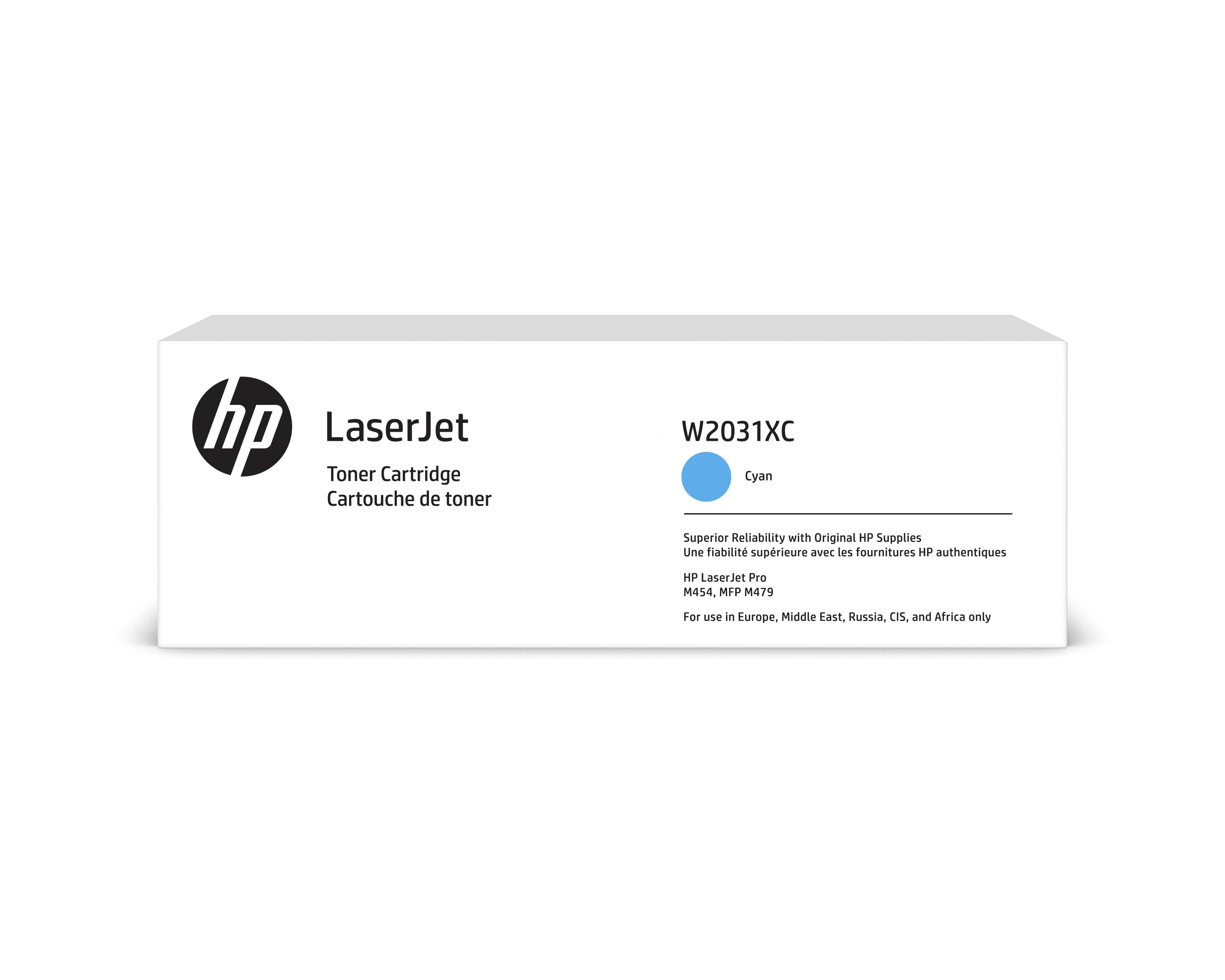 Hewlett Packard (HP) HP 415X kasetė, žalsvai mėlyna, sutartis