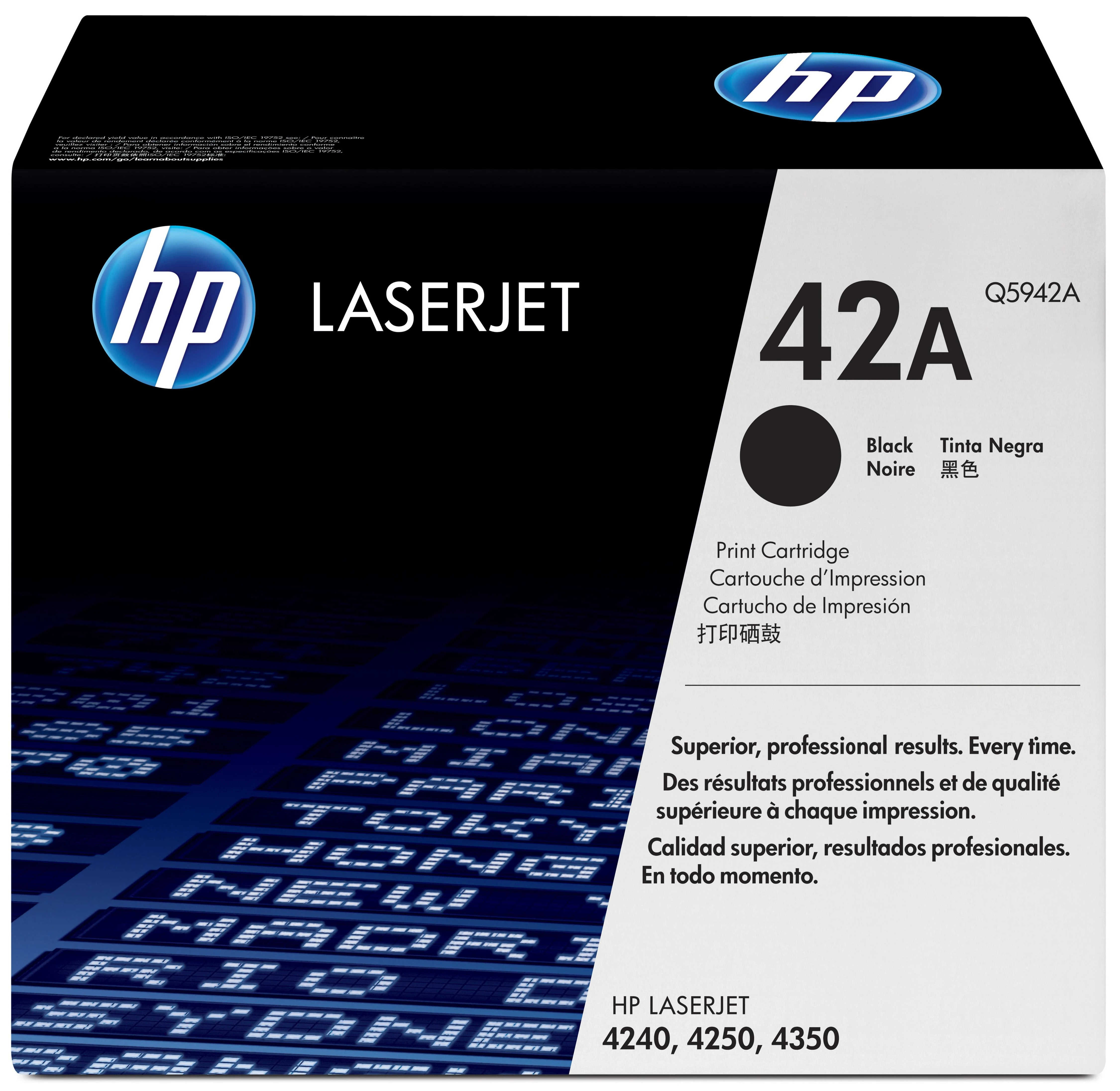 Hewlett Packard (HP) HP Toneris Juodas 42A for LaserJet 4250/4350 (10.000 pages)