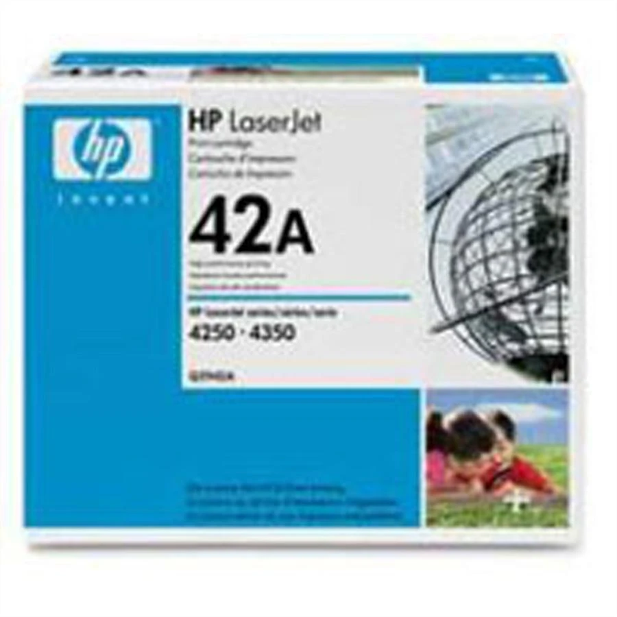 Hewlett Packard (HP) HP Toneris Juodas 42A for LaserJet 4250/4350 (10.000 pages)