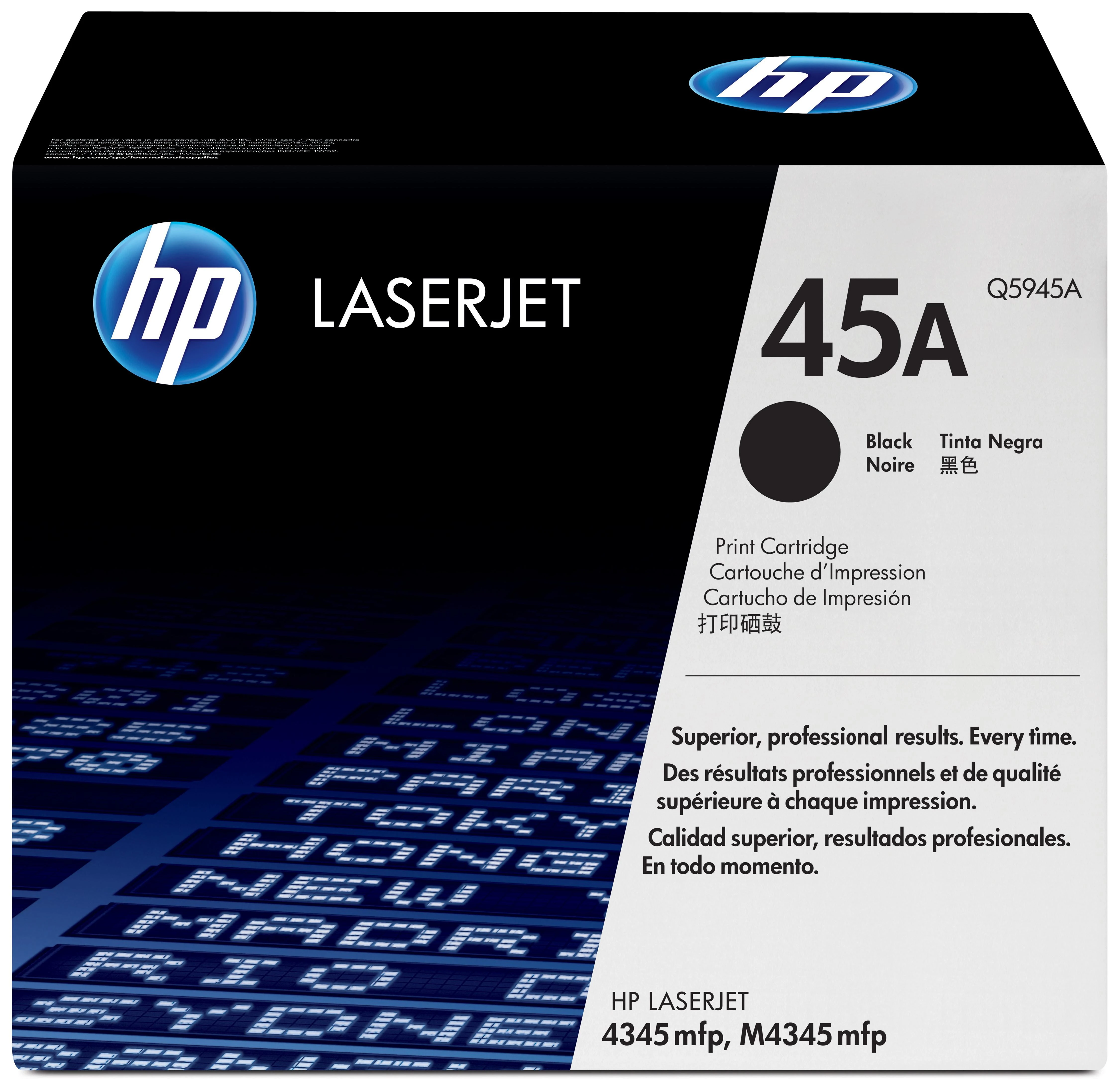 Hewlett Packard (HP) HP Toneris Juodas for LaserJet 4345MFP (18.000 pages)