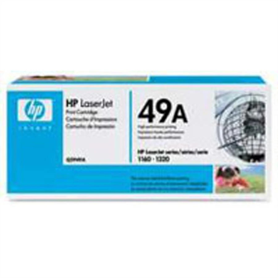 Hewlett Packard (HP) „HP Toneris Juodas 49A“, skirtas LaserJet 1160/1320/3390/3392 (2 500 puslapių)