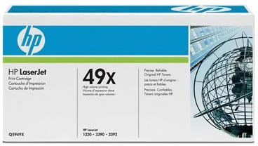 Hewlett Packard (HP) HP Toneris Juodas 49X for LaserJet 1320/3390/3392 (6.000 pages)