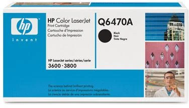 Hewlett Packard (HP) HP Color LaserJet 3600/3800 Toneris Juodas (6.000 pages)
