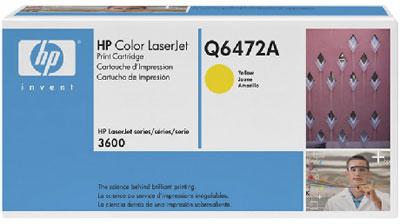 Hewlett Packard (HP) HP Color LaserJet 3600 Toneris Geltona (4.000 pages)