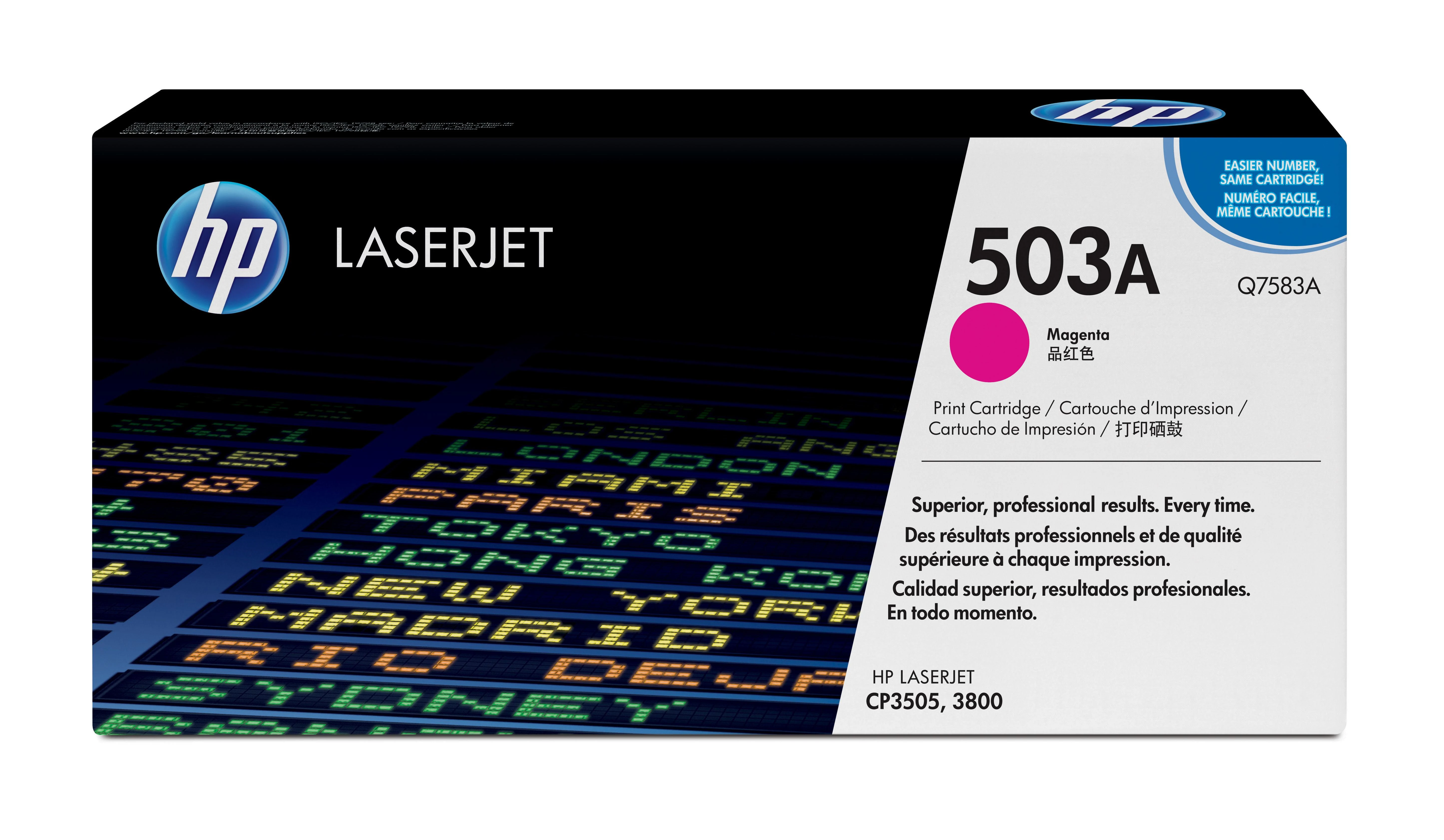 Hewlett Packard (HP) Dažomieji milteliai HP Q7583A, RAUDONA