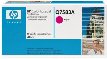 Hewlett Packard (HP) Dažomieji milteliai HP Q7583A, RAUDONA