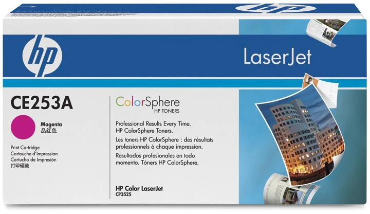 Hewlett Packard (HP) „HP Color LaserJet CP3525/CM3530 Magenta“ spausdinimo kasetė (7 000 puslapių)