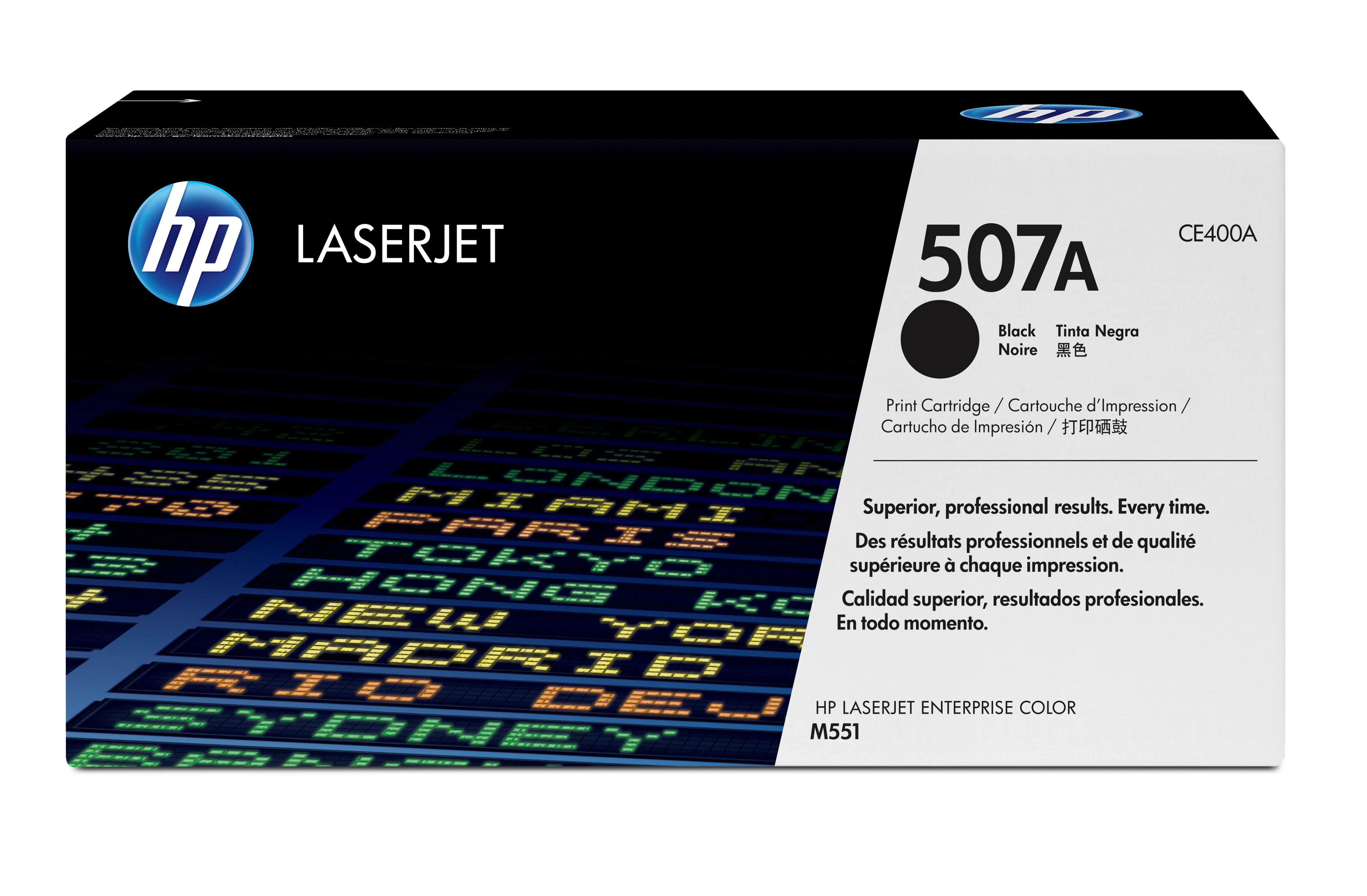 Hewlett Packard (HP) HP 507A LJ Enterprise 500 M551/M575 series Toneris Juodas (5500psl.)