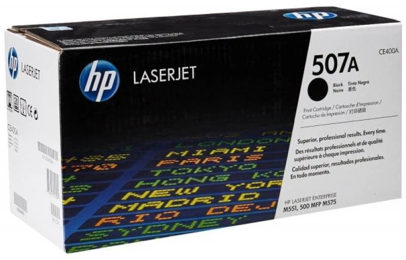 Hewlett Packard (HP) HP 507A LJ Enterprise 500 M551/M575 series Toneris Juodas (5500psl.)