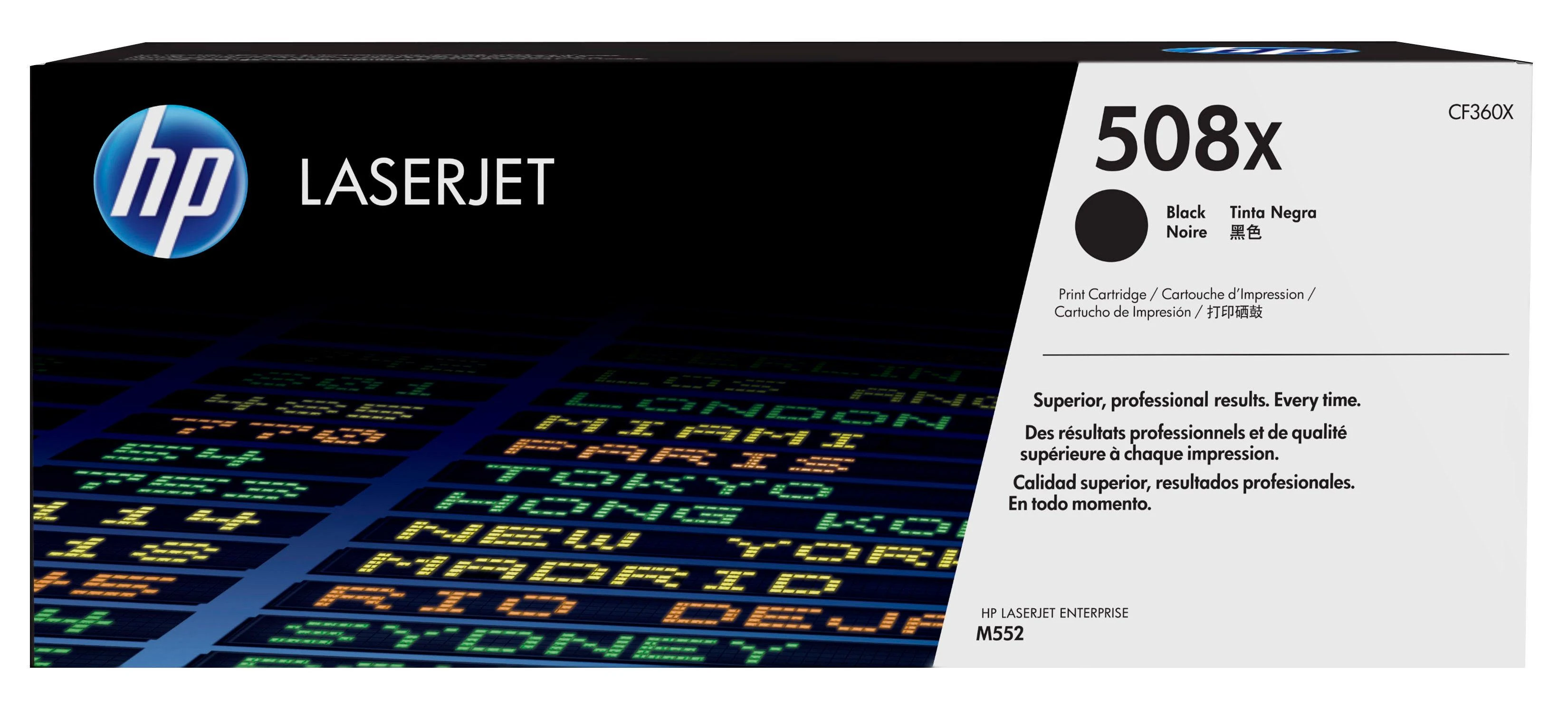 „Hewlett Packard“ (HP) „HP 508X High Yield Juodas LJ Toneris Cartridge“, CF360X