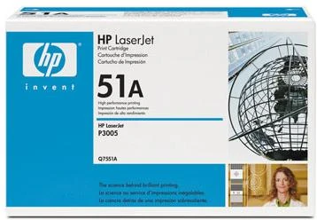 Hewlett Packard (HP) HP Toneris Juodas 51A for LaserJet P3005/M3035mfp/M3027mfp (6,500 pages)