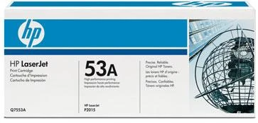 Hewlett Packard (HP) „HP Toneris Juodas 53A“, skirtas LaserJet P2015 (3 000 puslapių)