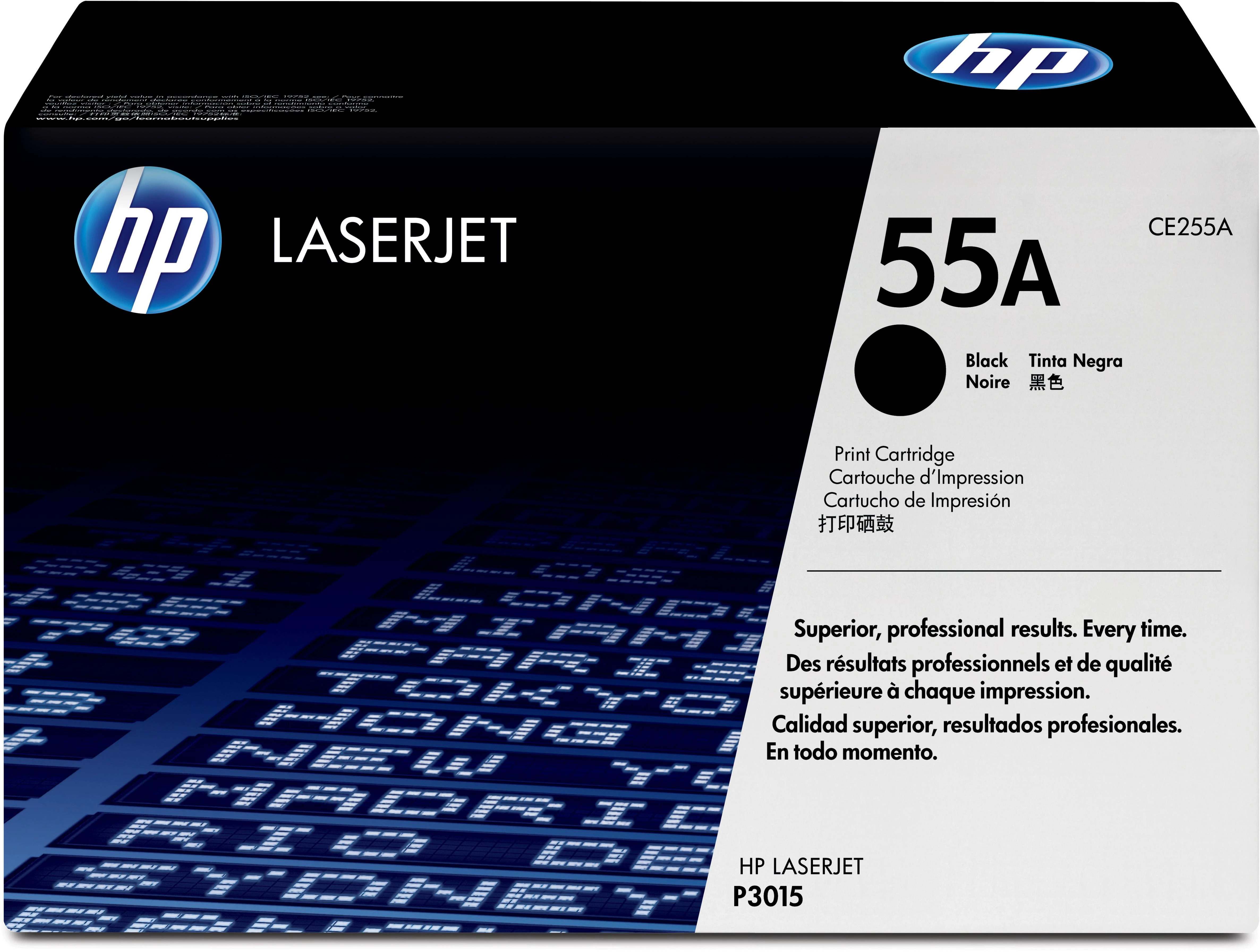„Hewlett Packard“ (HP) „HP Toneris Juodas 55A“, skirtas P3015 LaserJet (6 000 puslapių)