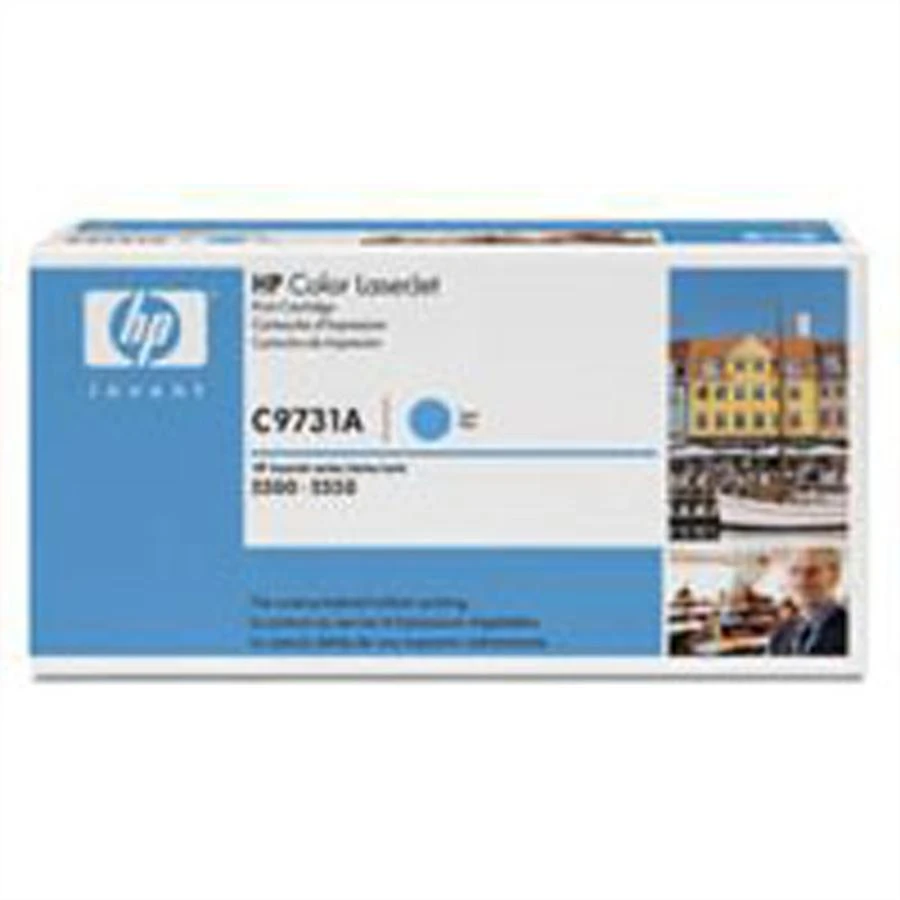 Hewlett Packard (HP) HP Color LaserJet 5500/5550 Toneris Cyan (12 000 puslapių)